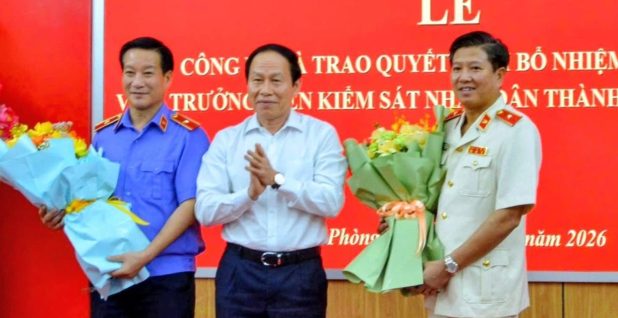 Đồng chí Đoàn Anh Phương giữ chức Viện trưởng Viện Kiểm sát nhân dân thành phố Hải Phòng