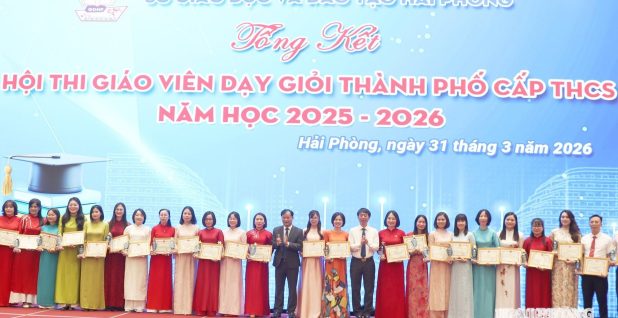 137 giáo viên đạt xuất sắc tại Hội thi giáo viên dạy giỏi thành phố cấp THCS năm học 2025 – 2026