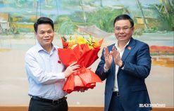 Đồng chí Lê Ngọc Châu được bầu giữ chức Trưởng Đoàn Đại biểu Quốc hội thành phố Hải Phòng