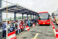 Tăng cường bảo đảm an toàn vận tải hành khách tuyến phà Đồng Bài – Cái Viềng