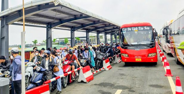 Tăng cường bảo đảm an toàn vận tải hành khách tuyến phà Đồng Bài – Cái Viềng